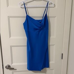 Dynamite Cobalt Blue Mini Dress